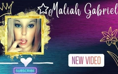 MaliahXGabriel em casa sozinha