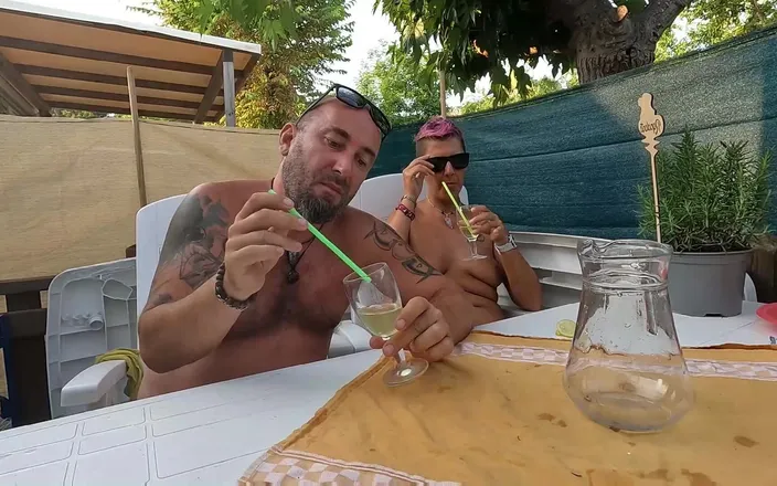 bekycarril: We're Drinking Blend Made of Fresh Pee and Frozen Cum...