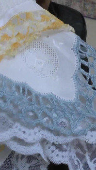Handkerchiefs saya: petang Scents - Lady Victoria Valente