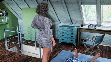 Miss Kitty 2K: MILFS z Sunville - Ep 3 - Pierwszy dzień college'u przez Foxie2k