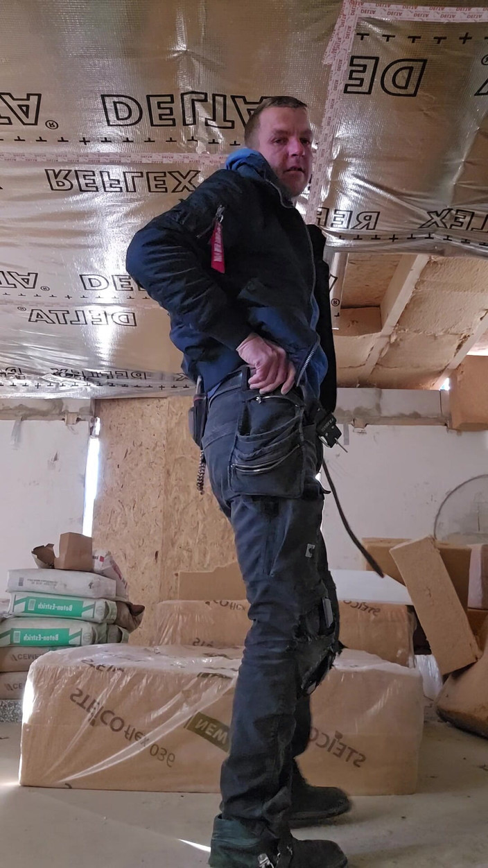 Chris_snoopy_91: 建設現場ファック私のディルド