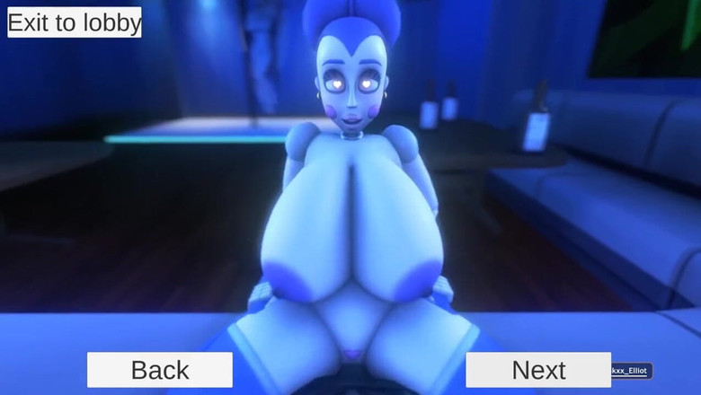 Miss Kitty 2K: Fh - 5 malam di freddy's ballora oleh foxie2k