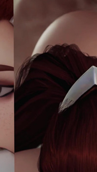 Brigitte Big Juicy Ass Prone Bone & Cowgirl anální šukání - anální kolík výkon - Overwatch 3D animace