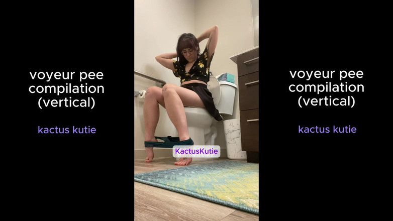 kactus kutie: 관능적 인 오줌 모음집 수직