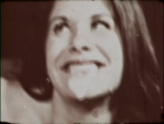 Vintage Usa: A big hard cock for a brunette slut