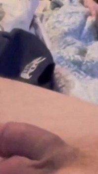 Bouncing Balls While My Cock Grows Using My First Penis Pump.