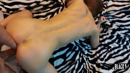 WhiteBlack: Pulled the neighbor on a fist and roughly fucked doggy...