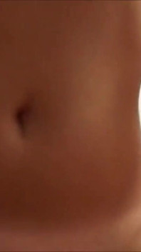 Brunette with natural tits gets fucked by hard dick