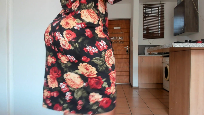 AnalEbony: Dans met grote reet