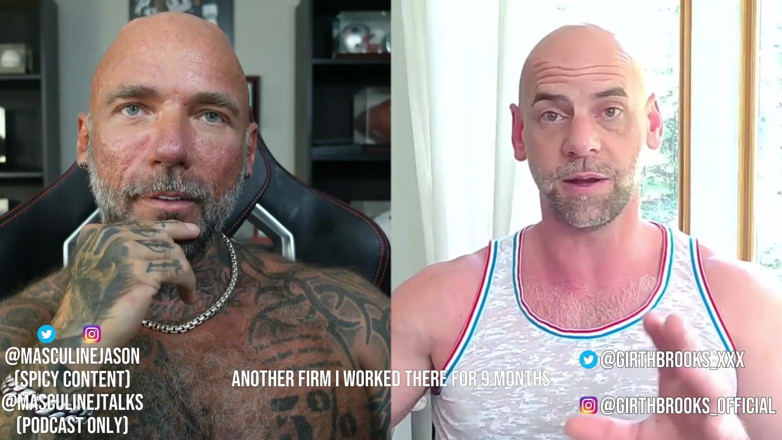 Raw and Uncensored with Masculine Jason: Pornohvězda zpověď - Girth Brooks (epizoda 143)