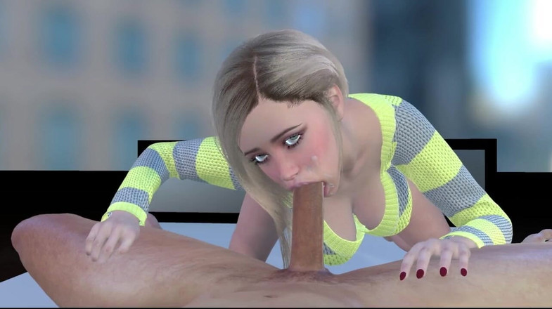 The Scenes: 3D 포르노 거유 금발 십대 딥쓰롯 오럴