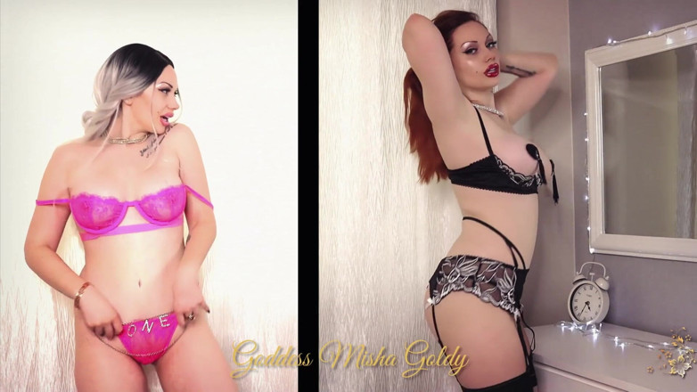 Goddess Misha Goldy: Dubbele afvoer!!