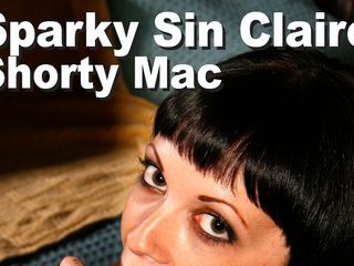 Edge Interactive Publishing: Sparky Sin Claire &amp; Shorty Mac zuigen neuken in het gezicht