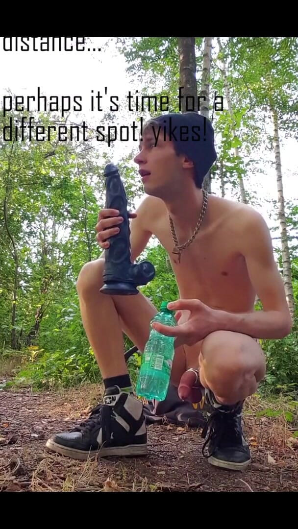 Puppy Davey: Outdoor Ass Fuck