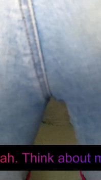 Lady Angela Ass Worship Skinny Jeans