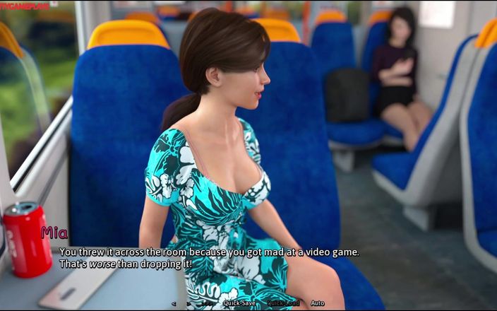 Naughty gameplays: Letní teplo 01 - Dům plný sexy žen