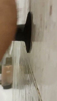 Dildo Fuck and Cumming in the Shower