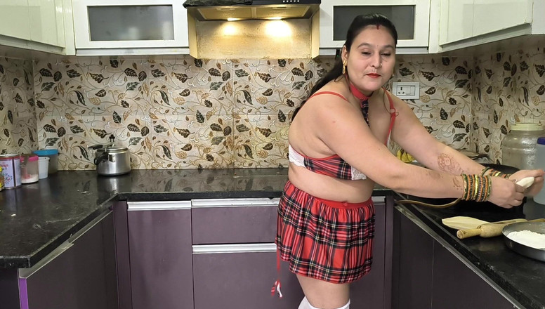 Desi chudai hub: Sperma im mund fick in der küche