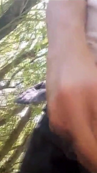 Jon Arteen Shows His Dick, Pisses Pee Outdoor, Puts His White Sneakers in Mud