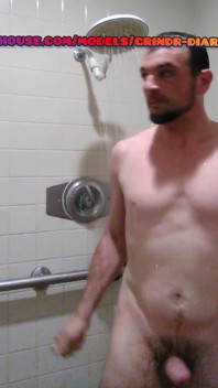Jacking off in the Showers