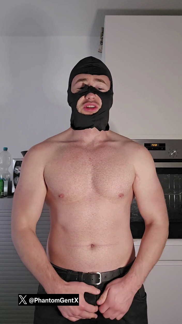 PhantomGentX: Phantomgentx Gay Solo mengusap zakar besar dengan cakap kotor liar -...