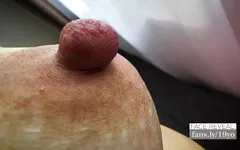 My Step Dad Didn't Expect That I Have Such a Big Nipples! Now He Plays Them Every Morning