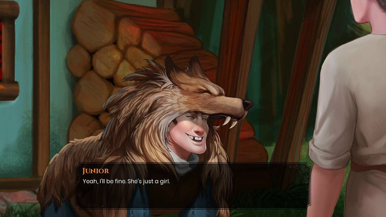 Joystick Cinema: Was für eine legende - (teil 03) - blondine und ein großer böser wolf