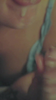MILF macecha Titjob Nedbalý deep throat 8