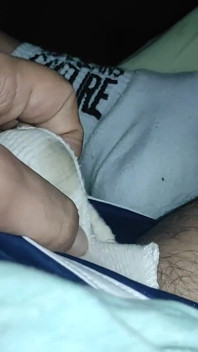 Sock Are Wet and Smelly, Dj-bro Like to Piss on It and Playing Infront of the Mirror