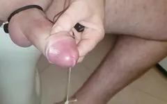 Slow Motion Closeup Cumshot 3