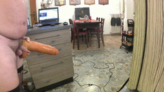 GiantDildoLover: 俺の一晩中、5つの巨大なモンスターのディルドが全部俺のスイートホールに入ってた