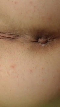Anal Fingering and Farting From Shaved Ass