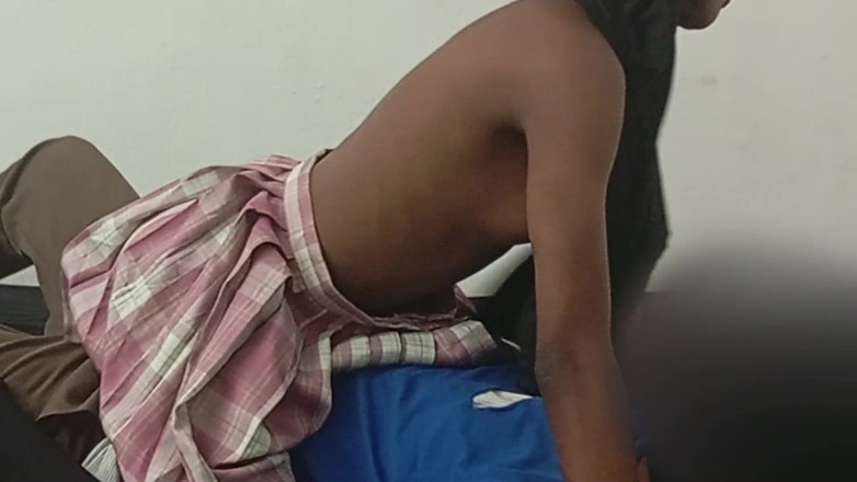 Petite Erotic Africa: After Lessons Skinny Ebony Teen Fucking on My Bed