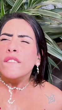 Cheating Latina MILF Fucks Her Husband's Best Friend's Cock, Big Ass Gets a Big Cumshot in Her Mouth