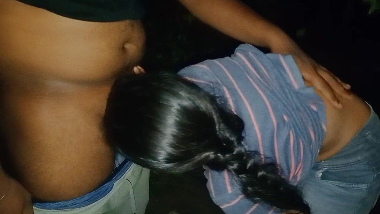 NikiRathod: Hari ke-2 sepong kontol di hutan sama divya - serial blowjob