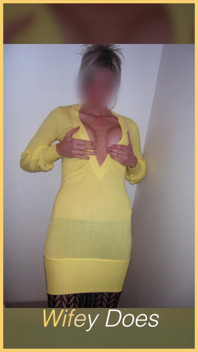 Wifey Amazing Hot Yellow Short