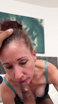 British Cougar GILF Scarlet Louise POV Interracial Creampie