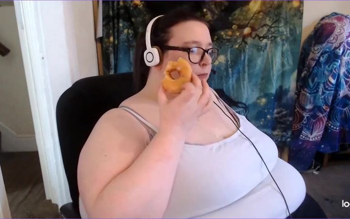 SSBBW Lady Brads: Ông chủ tuyệt vời nhất cho tôi ăn donuts