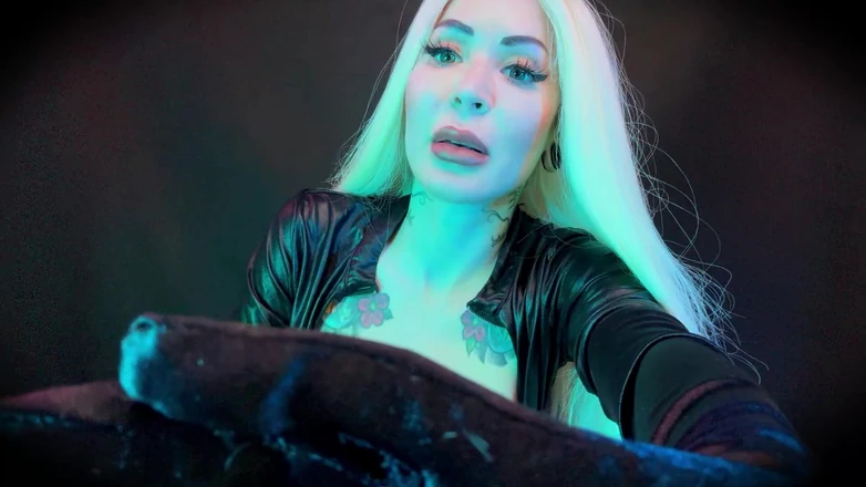 Baal Eldritch: Gloved Hands Over Mouth Breath Play JOI Challenge: Fatal End