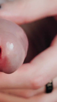 Extreme Macro Closeup Oiling & Cumming