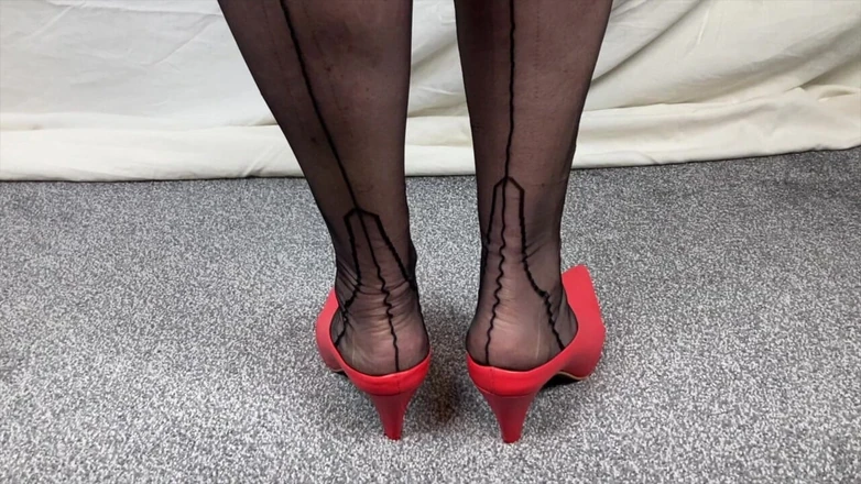 Mr MF: Mrs Mature Feet Is Just Home From Church Part - 1