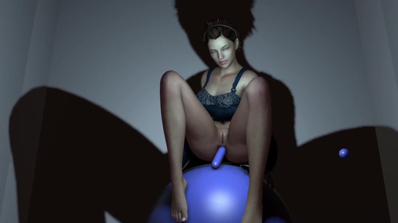 Wraith ward: Cavalo una palla da yoga con un cazzo di plastica...