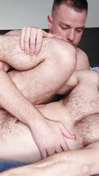 Eddy and Scottish Tradie - Dick Riding, Squirting, Cum
