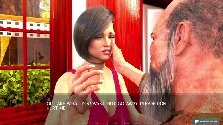 Porngame201: Сексуальну дружину трахає старий збоченець