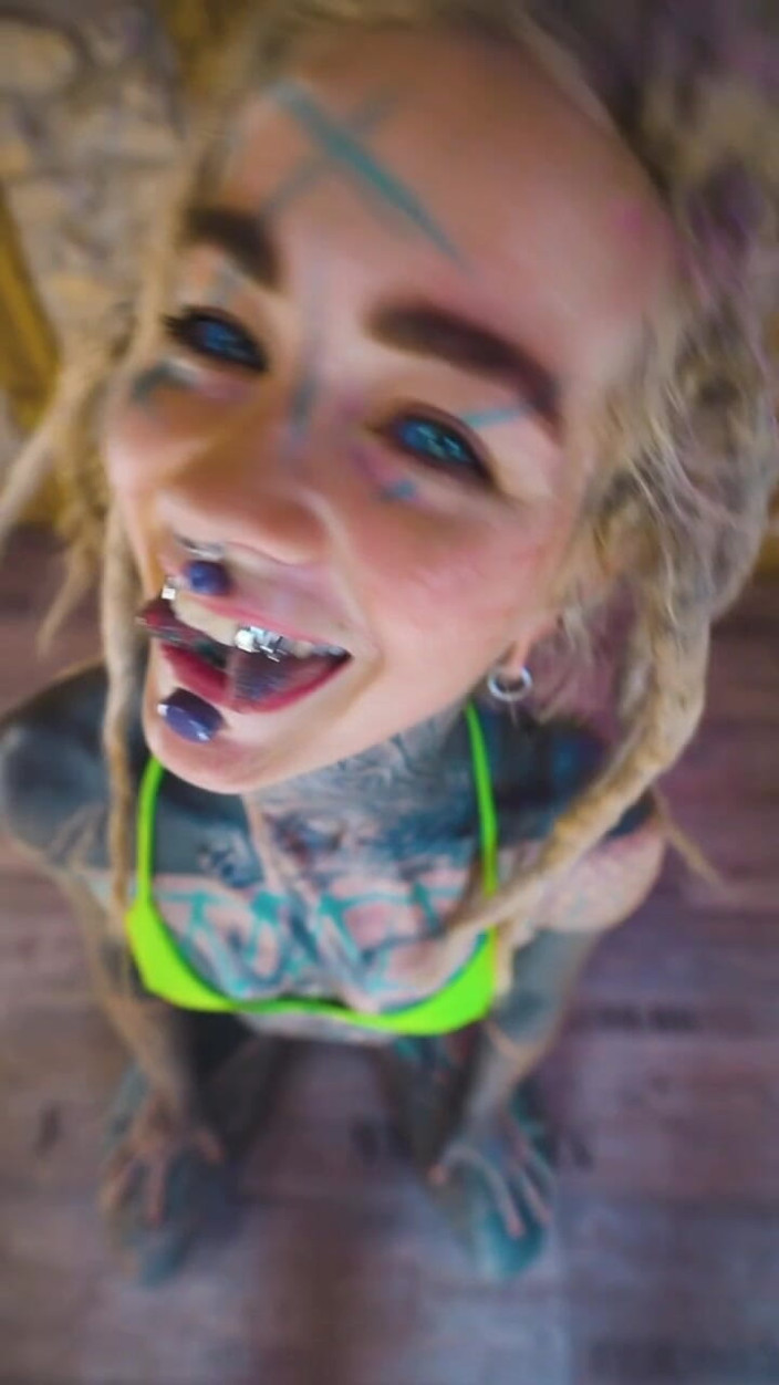 Anuskatzz: Do You Like My Tongue Split?follow Me Now for More