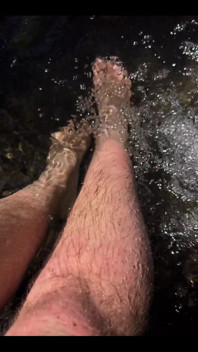 Rushing Water Against My Hirsute Legs