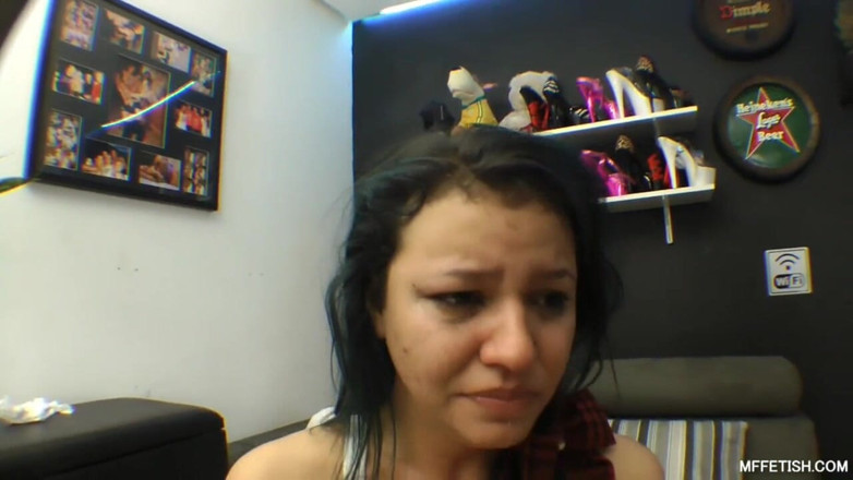 MF Fetish: Dominatrix Anelly feeds her slave