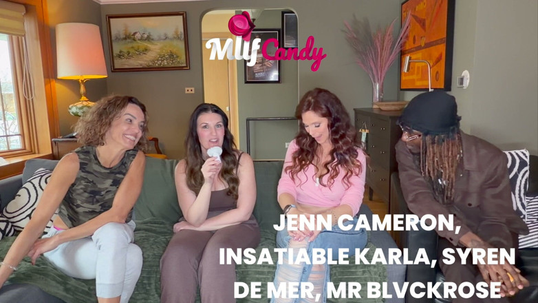 MilfCandy: Milfcandy Podcast: Syren De Mer, Jenn Cameron, Insaciable Karla, Mr.blvckrose