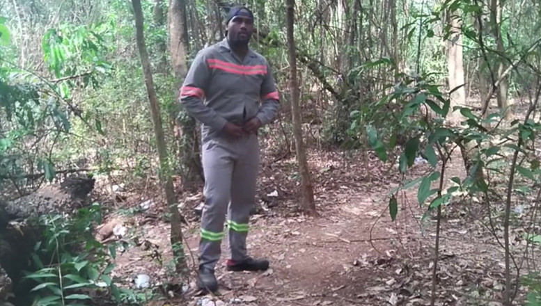 TheBlacKHunterr: Me detuve en la laguna para tomar un y