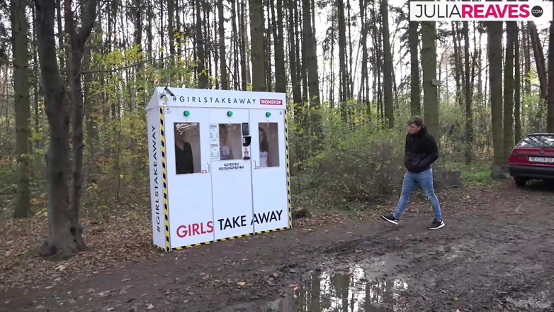 Date your Dreamgirl: Blonde bends over for a hard fuck in the wild